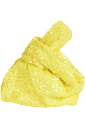 Msgm Femme, Sacs, Jaune, Taille: ONE Size Sac à main à sequins Modèle