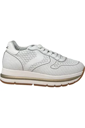 Voile blanche Femme, Chaussures, Blanc, Taille: 36 EU Baskets Chic Maran pour Femmes