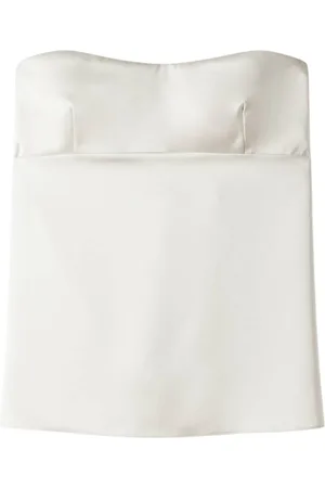 Patrizia Pepe Femme, Tops, , Taille: 36 FR Haut sans bretelles en satin