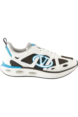 VALENTINO GARAVANI Homme, Chaussures, Multicolore, Taille: 43 EU Baskets en Cuir et Maille Tricolore