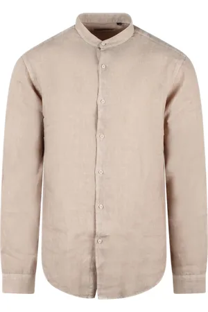 COSTUMEIN Homme, Chemises, , Taille: M Chemise en lin avec col classique