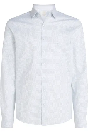 Calvin Klein Homme, Chemises, Bleu, Taille: 2XL Chemise Slim Fit Bleu Clair