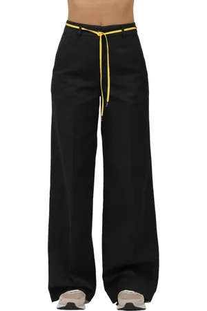 Aspesi Femme, Pantalons, Noir, Taille: 40 FR Pantalon large pour femmes modernes
