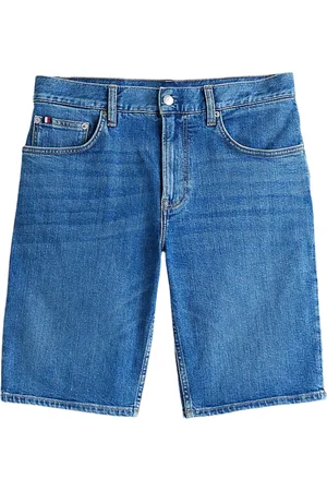 Tommy Hilfiger Homme, Shorts, Bleu, Taille: W38 Slim Fit Denim Shorts