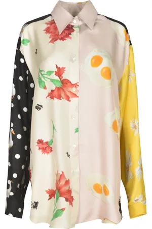 Moschino Femme, Blouses et Chemises, Multicolore, Taille: 40 FR Collection de Chemises Élégantes