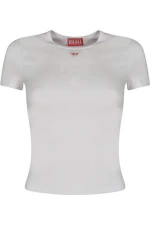 Diesel Femme, Tops, Blanc, Taille: 36 FR Collection de Pulls Élégants