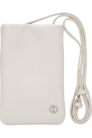 Estro Femme, Accessoires, , Taille: ONE Size Sac Téléphone en Cuir Clair pour Femme