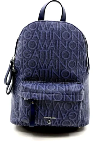 Gattinoni Femme, Sacs, Bleu, Taille: ONE Size Sac à dos Rachel en éco-cuir bleu