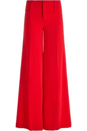 ALICE+OLIVIA Femme, Pantalons, Rouge, Taille: 38 FR Robe Rouge Élégante
