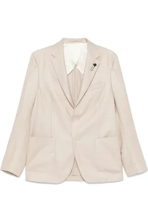 LARDINI Homme, Vestes, , Taille: 3XL Veste Luxe Cachemire Soie Fabriquée en Italie