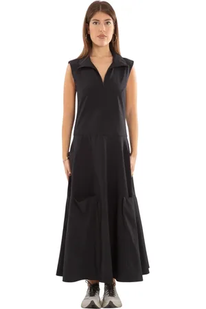 Y-3 Femme, Robes, Noir, Taille: 38 FR Robe cargo ventilée noire