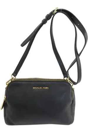 Michael Kors Femme, Pre-owned, Noir, Taille: ONE Size Pre-owned Cuir sacs-ports-paule