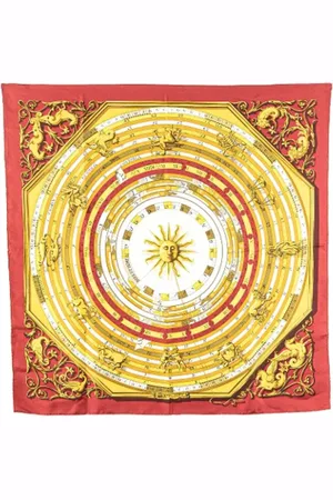 Hermès Femme, Pre-owned, Multicolore, Taille: ONE Size Pre-owned Soie foulards
