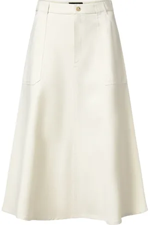 A.P.C. Femme, Jupes, Blanc, Taille: 38 FR Jupe Minimaliste Laurie