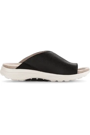 Gabor Femme, Chaussures, Noir, Taille: 43 EU Sandale Noire à Glissière