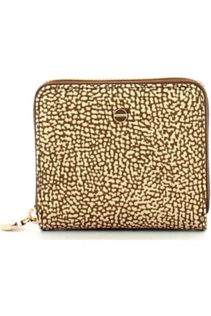Borbonese Femme, Accessoires, , Taille: ONE Size Portefeuilles à fermeture éclair en nylon