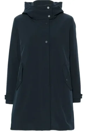Woolrich Femme, Manteaux, Bleu, Taille: 40 FR Manteau Softshell Détachable Tech