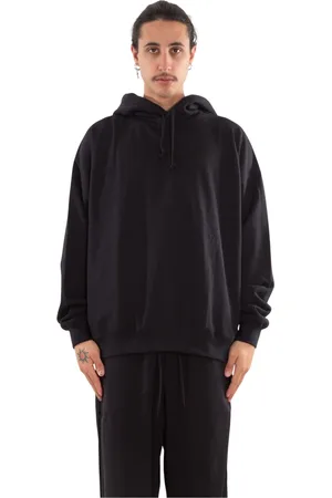 Y-3 Homme, Sweatshirts et sweats à capuche, Noir, Taille: L Sweat à Capuche Graphique Noir
