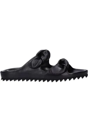 Officine creative Femme, Chaussures, Noir, Taille: 36 EU Sandales en Cuir Marron