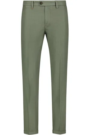 RE-HASH Homme, Pantalons, Vert, Taille: W35 Pantalon Mode Homme