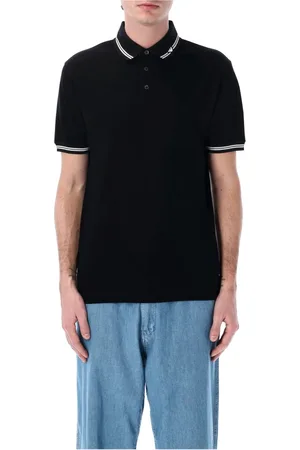 Emporio Armani Homme, Tops, Noir, Taille: 2XL Polo Classique pour Homme