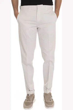 FAY Homme, Pantalons, Blanc, Taille: W35 Pantalon élégant pour hommes