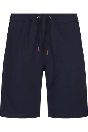 Kiton Homme, Shorts, Bleu, Taille: 2XL Pantalon en Coton et Élasthanne Bleu
