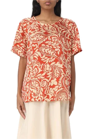 Liu Jo Femme, Blouses et Chemises, Rouge, Taille: 40 FR T-Shirt Mode Moda
