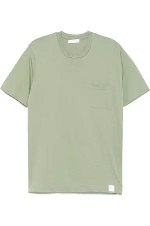 Daniele Fiesoli Homme, Tops, Vert, Taille: L Vert Sauge T-shirts et Polos