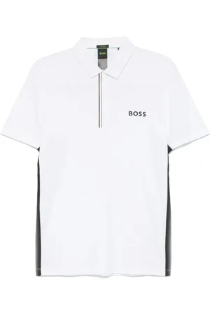 HUGO BOSS Homme, Tops, Blanc, Taille: L Pro Polo