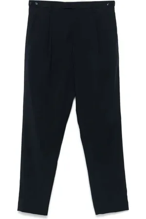 BARENA Homme, Pantalons, Bleu, Taille: XL Pantalon Tropical Slim Fit en Laine