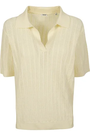 Aspesi Femme, Pulls, , Taille: 34 FR Polo couleur naturelle