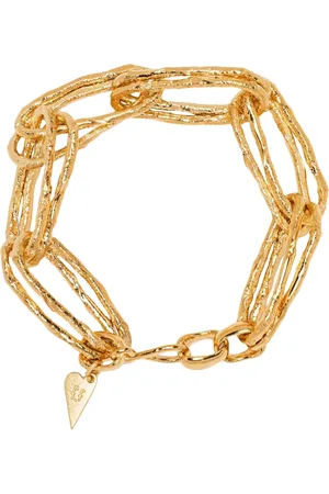 FORTE FORTE Femme, Accessoires, Jaune, Taille: ONE Size Bracelet Sculpture 1008 ORO