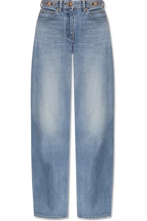 VERSACE Femme, Jeans, Bleu, Taille: W25 Jean avec effet vintage
