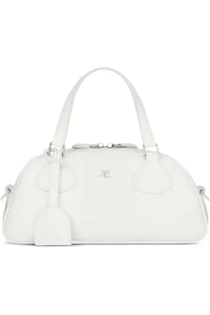 Courrèges Femme, Sacs, Blanc, Taille: ONE Size Sac bandoulière