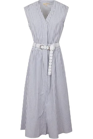 Michael Kors Femme, Robes, Bleu, Taille: 36 FR Robe Élégante pour Femmes