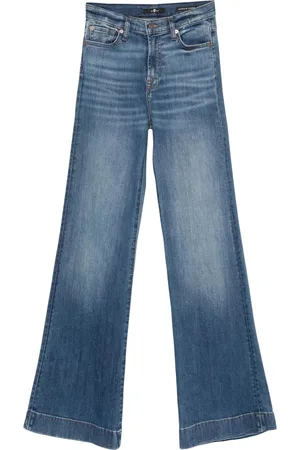 7 for all Mankind Femme, Jeans, Bleu, Taille: W27 Groovy Denim Jeans