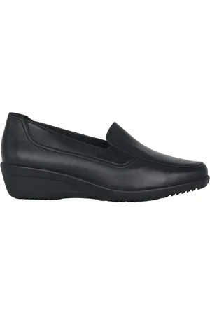 ARA Femme, Chaussures, Noir, Taille: 38 1/2 EU Mocassin femme large - noir