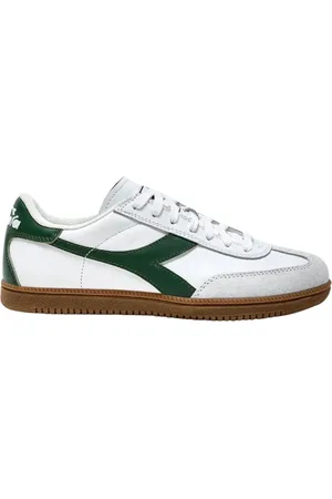 Diadora Homme, Chaussures, Blanc, Taille: 38 EU Baskets Vintage Style Blanc Homme