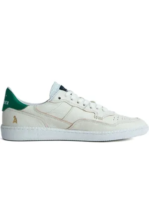 Hidnander Femme, Chaussures, Blanc, Taille: 41 EU Mega Baskets en Cuir
