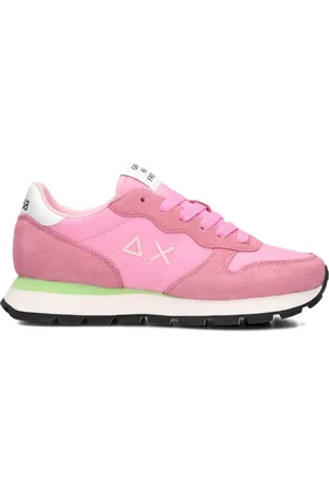 sun68 Femme, Chaussures, Rose, Taille: 37 EU Baskets Roses en Nylon pour Femmes