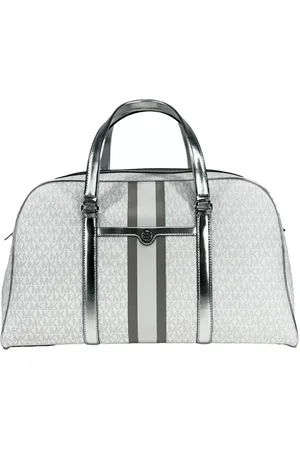 Michael Kors Femme, Sacs, Blanc, Taille: ONE Size Sac de Week-end Élégant