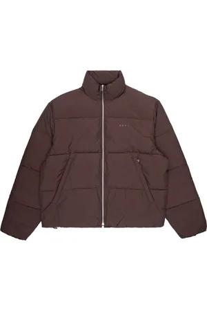 Edwin Homme, Vestes, Brun, Taille: M Parka en Nylon Veste Isolée Oversize