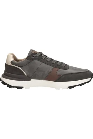 Björn Borg Homme, Chaussures, Multicolore, Taille: 44 EU Baskets Basse en Gris Foncé-Taupe