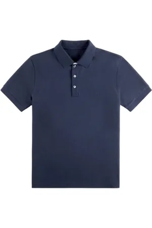 FAY Homme, Tops, Bleu, Taille: L Polo Bleu Slim Fit