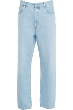 Closed Homme, Jeans, Bleu, Taille: W33 Jean bleu coupe décontractée taille mi-haute