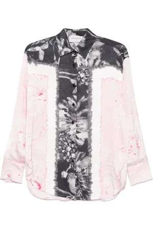 ERMANNO SCERVINO Femme, Blouses et Chemises, Multicolore, Taille: 38 FR Chemise Rose & Violette