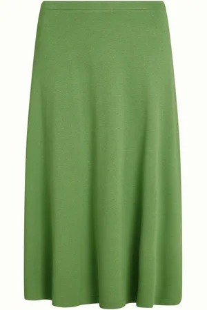 King Louie Femme, Jupes, Vert, Taille: 38 FR Jupe A-Ligne Milano Verte