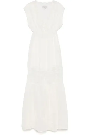 ERMANNO SCERVINO Femme, Robes, Blanc, Taille: 40 FR Élégante Robe de Cocktail Noire