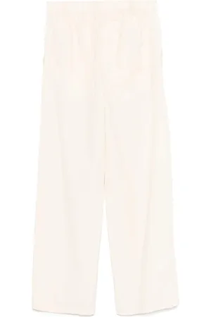 BARENA Femme, Pantalons, Blanc, Taille: 40 FR Pantalon Tendon Ecru